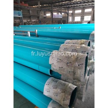 Tuyau bleu en PVC-UH pour l&#39;eau potable